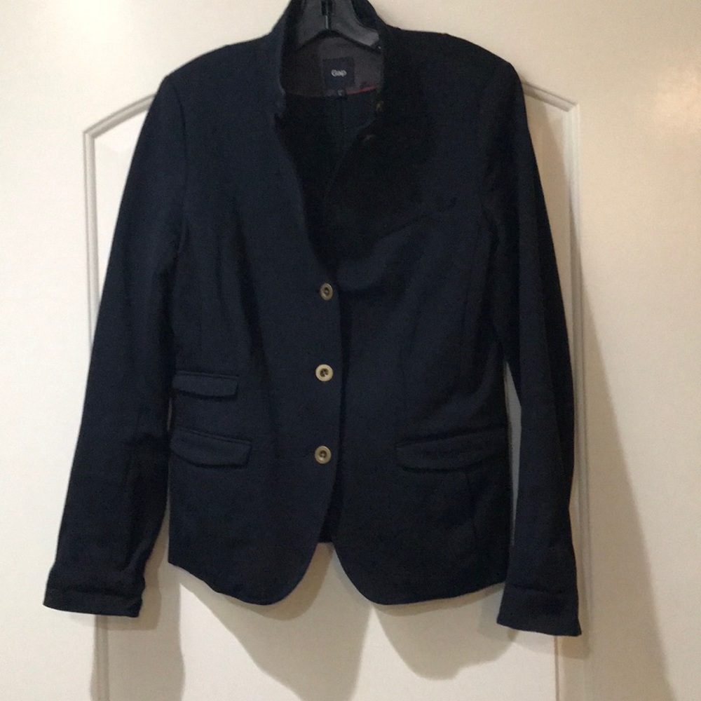 Gap Navy Military Style Blazer Size 12